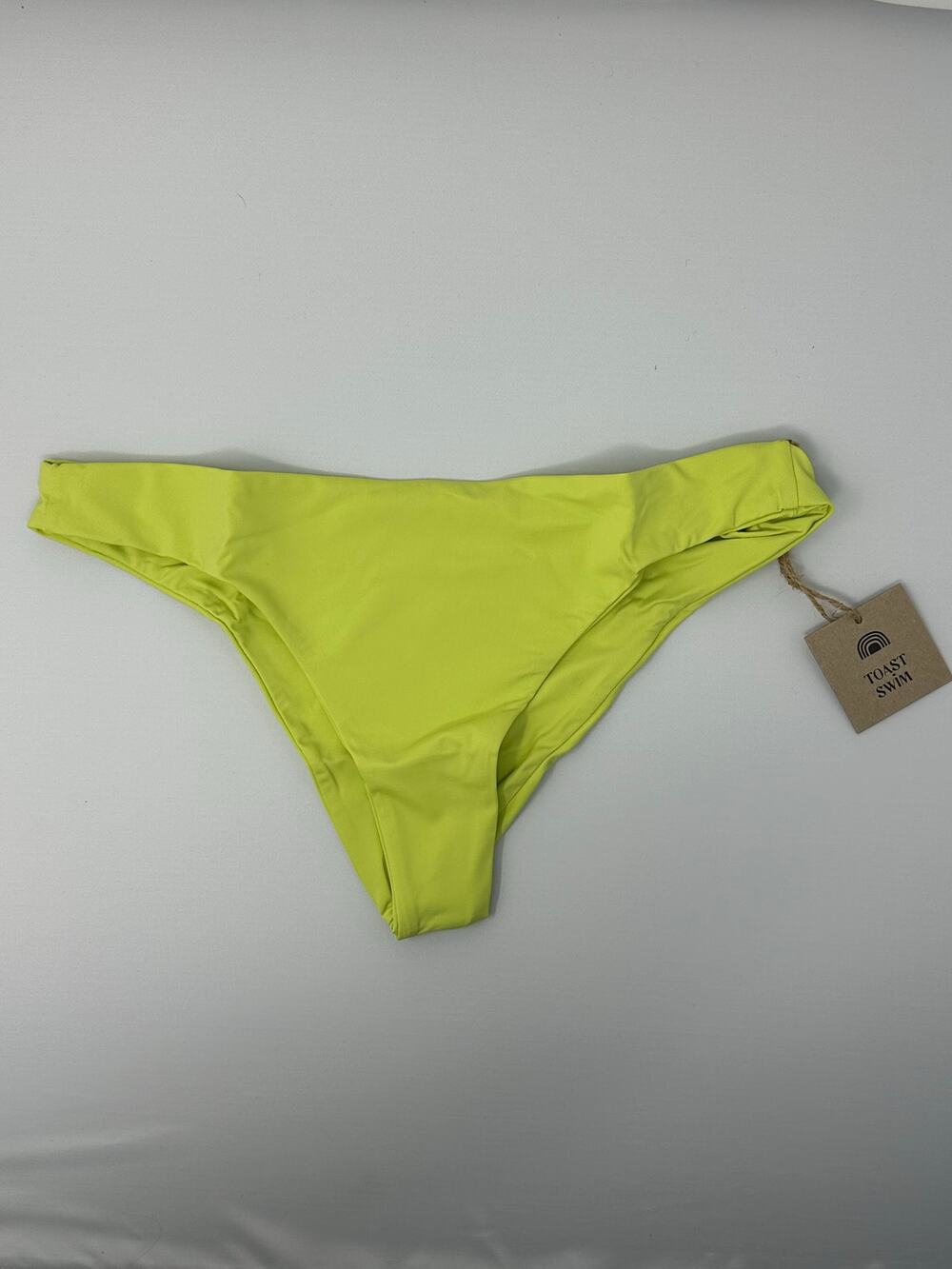 Toast Swim x Free People NEW Low Rise Hipster Bikini Swim Bottoms Daiquiri Med